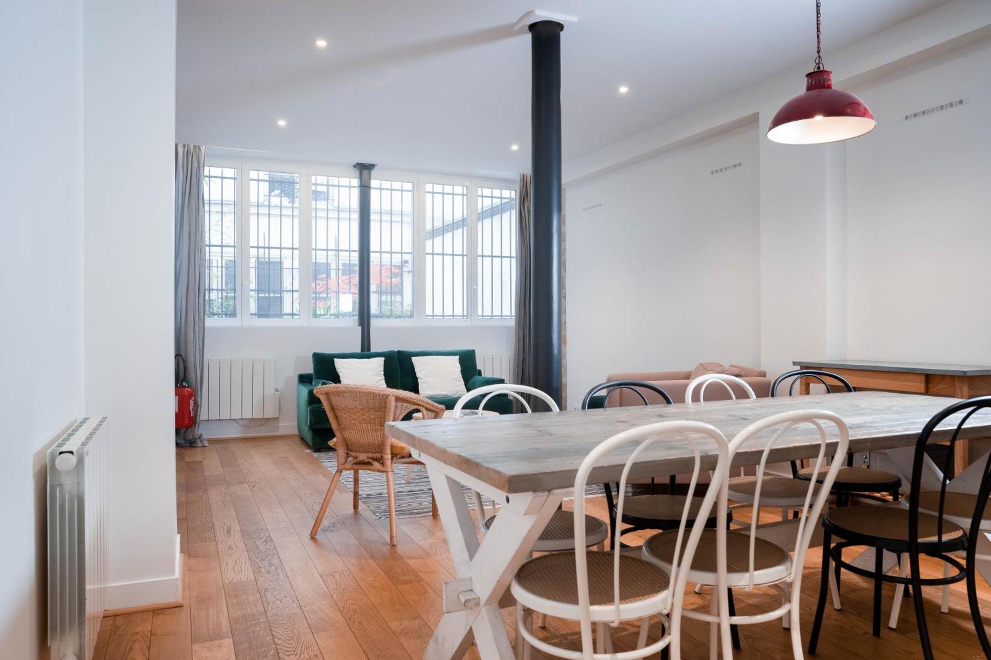 Apartmán Loft Petion Dog Friendly Paříž Exteriér fotografie